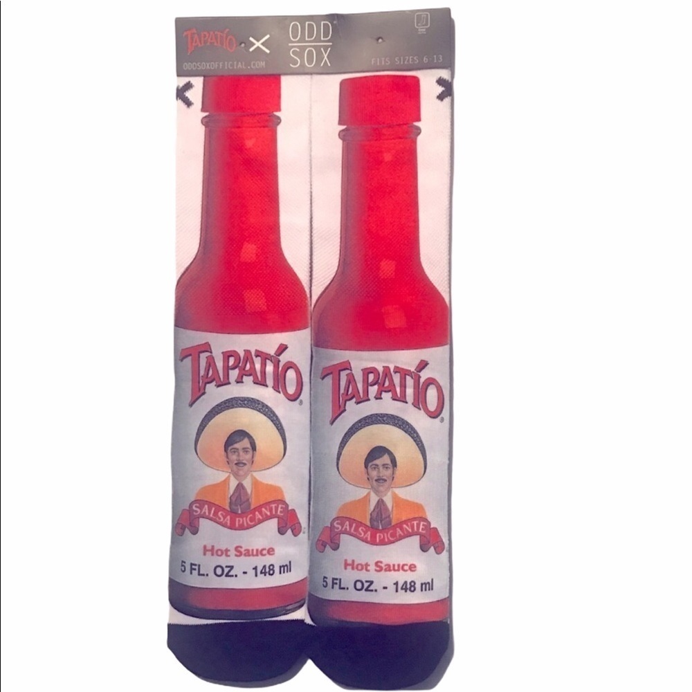 Odd Sox Tapatio Hot Sauce Socks Mens